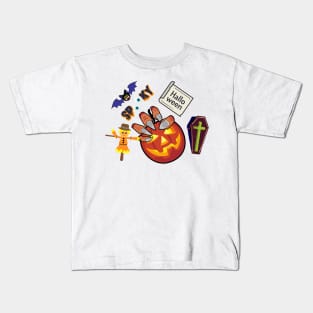 Happy halloween day Kids T-Shirt